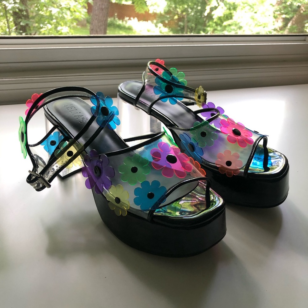 dELiA’s Petal Pixie PVC Heels 🍬
